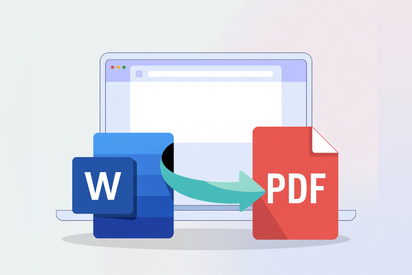 Cómo convertir Word a PDF en línea